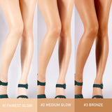 Display of available colors for Airbrush Legs Leg Makeup Lotion