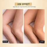 Effect of using Airbrush Legs Leg Makeup Lotion on leg skin