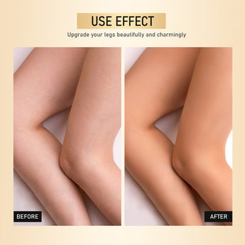 Effect of using Airbrush Legs Leg Makeup Lotion on leg skin