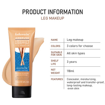 Airbrush Legs Leg Makeup Lotion product information displayed