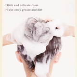 Deep cleaning effect of herbal hair growth shampoo