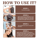 Steps for using 2-in-1 Coffee Extract Shampoo & Conditioner