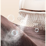 Hair scale treatment with small iron for effective scalp care.