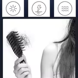 One-click intelligent start/stop hair growth device for easy use.