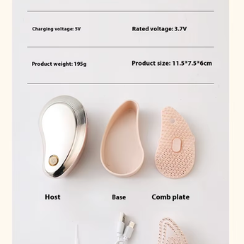 Product parameters of the electric hair care device.