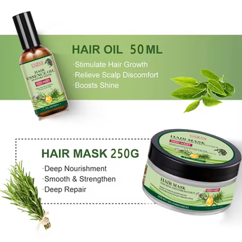 Product specifications for hair care set