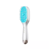 Product image of electric hair growth comb with EMS and light therapy.