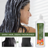 Shiny, deeply nourished hair with Batana Extract Shampoo