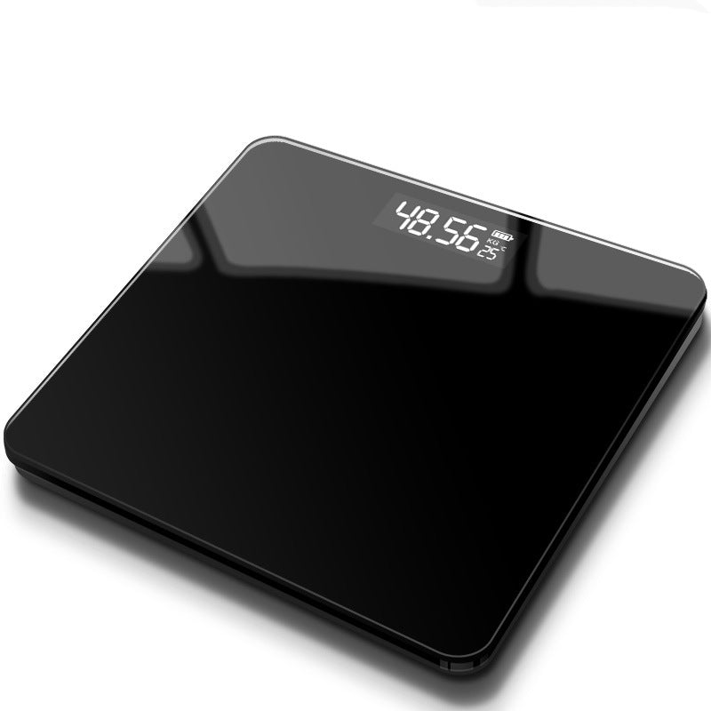 Digital Bathroom Scale for Body Weight, Large Backlight Display, High Precision, Durable Tempered Glass