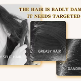 Targeted hair care for nourishing and repairing treatment