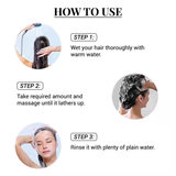 Step-by-step guide for using hair growth shampoo