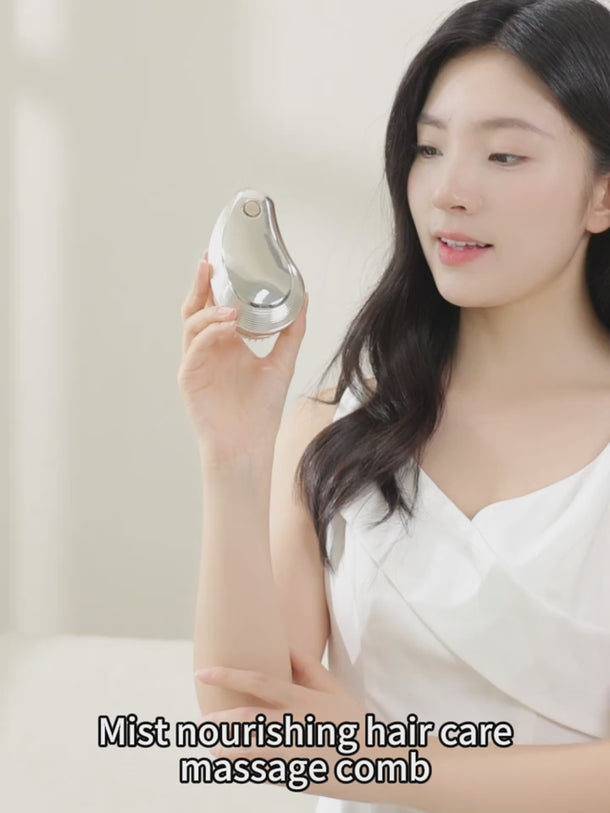 Product video description of the electric hair care device.